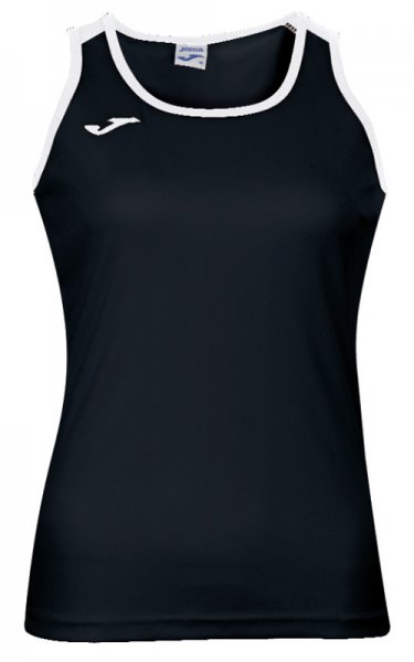 T-SHIRT KATY BLACK-WHITE SLEEVELESS