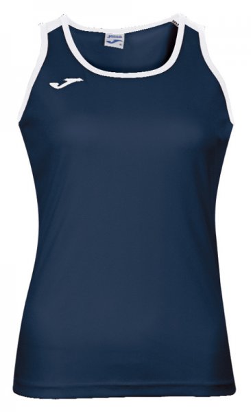 T-SHIRT KATY NAVY-WHITE SLEEVELESS