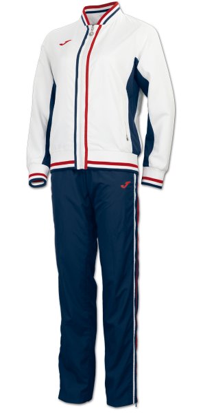TRACKSUIT MICRO. TERRA WHITE-NAVY WOMAN