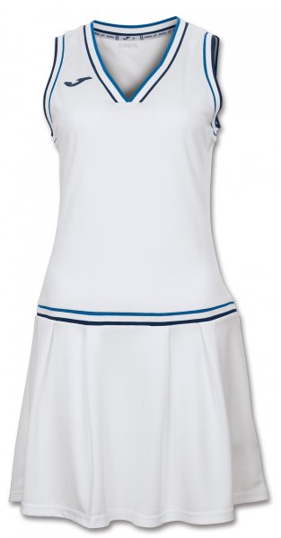 DRESS TERRA WHITE-ROYAL SLEEVELESS WOMAN
