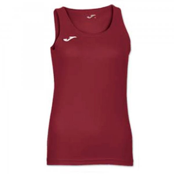 T-SHIRT DIANA BURGUNDY SLEEVELESS WOMAN