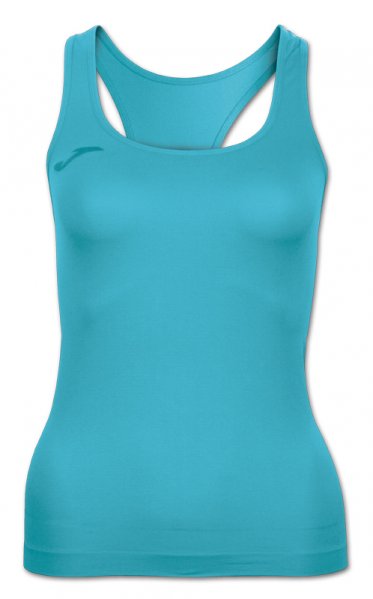 T-SHIRT SKIN TURQUOISE SLEEVELESS WOMAN