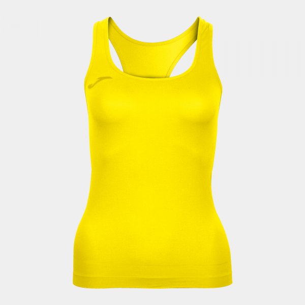 T-SHIRT SKIN YELLOW SLEEVELESS WOMAN