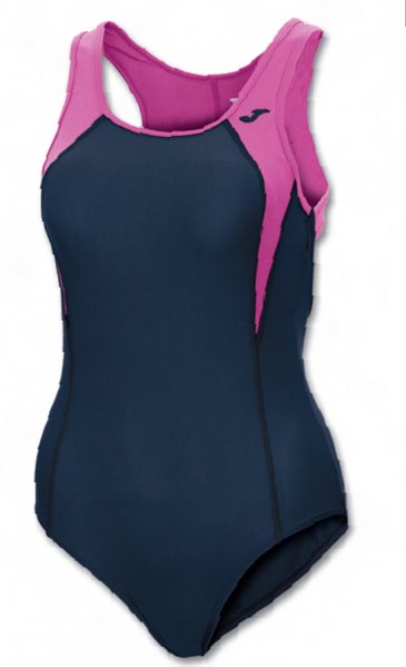 SWIMSUIT WOMAN NAVY-FUCHSIA