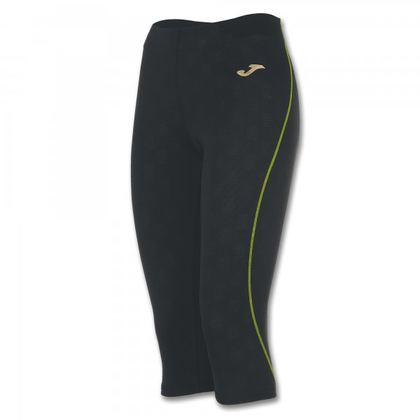 PIRATE LEGGINS DASE BLACK-LIME WOMAN
