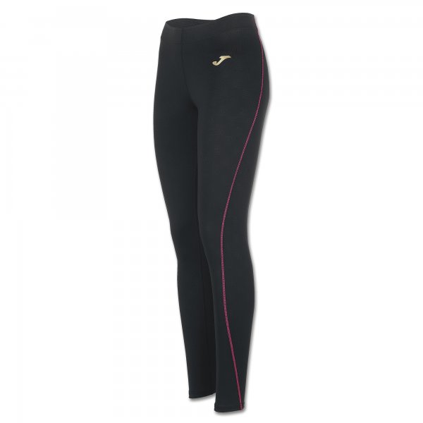 LONG LEGGINS DASE BLACK-FUCHSIA WOMAN