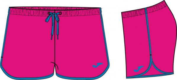 SHORT FUCHSIA-ROYAL WOMAN