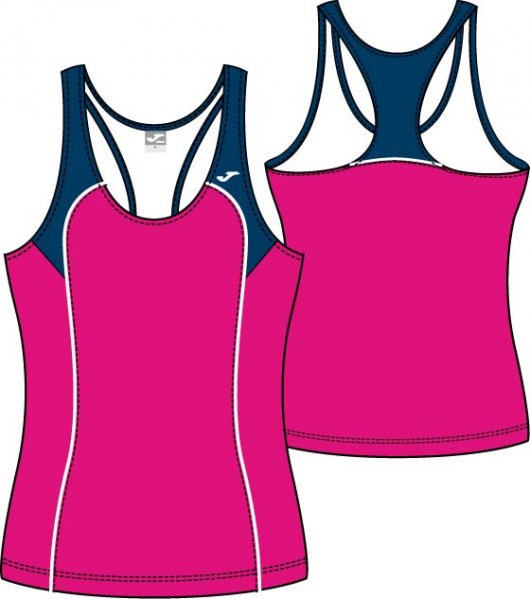 T-SHIRT GYM PINK SLEEVELESS WOMAN