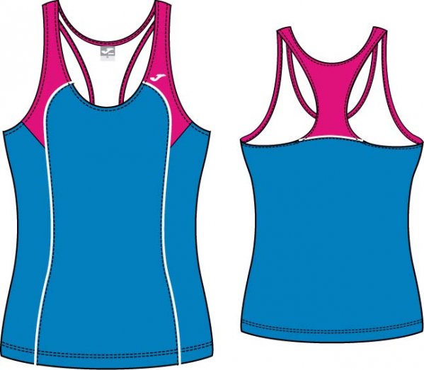 T-SHIRT GYM ROYAL SLEEVELESS WOMAN