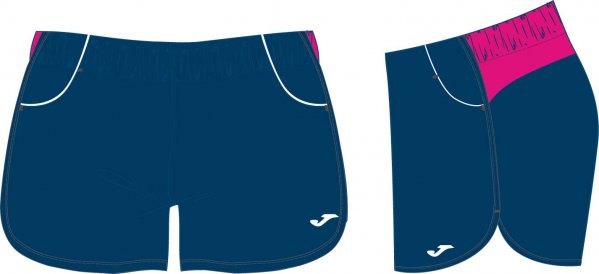 SHORT NAVY-PINK  WOMAN