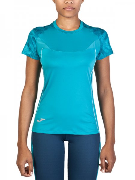 T-SHIRT RUNNING VENUS LIGHT GREEN M/C