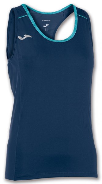 T-SHIRT VENUS NAVY SLEEVELESS