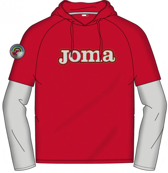 COMBI RED/GREY L/S SHIRT
