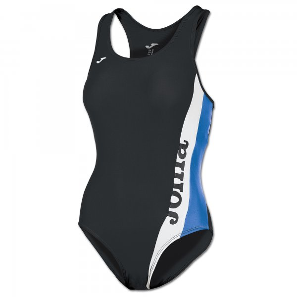 SWIMSUIT BLACK-ROYAL W.