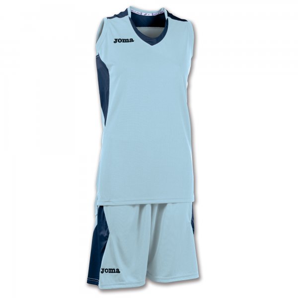 SET BASKET SPACE SKY BLUE-NAVY SLEEVELESS W.
