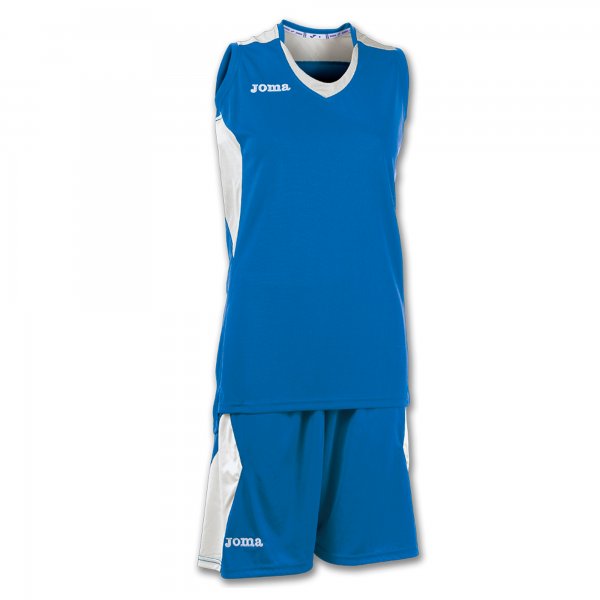 SET BASKET SPACE ROYAL-WHITE SLEEVELESS W.