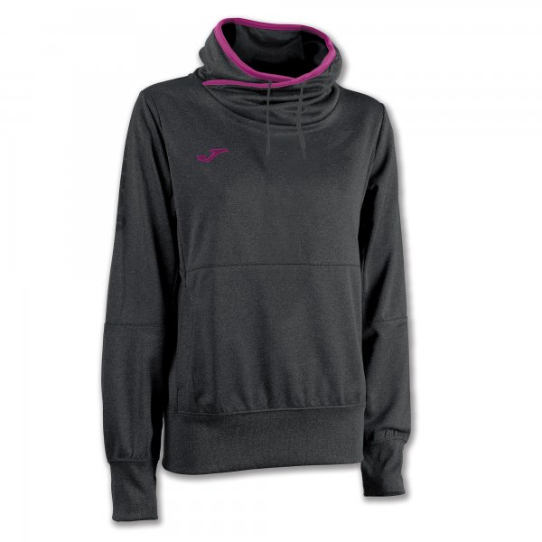 SWEATSHIRT BLACK-PINK W.