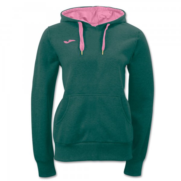 SWEATSHIRT HOODED INVICTUS GREEN WOMAN