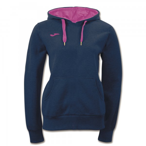 SWEATSHIRT HOODED INVICTUS NAVY WOMAN