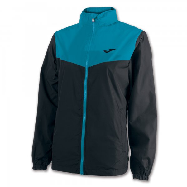 RAINJACKET VENUS BLACK-BLUE GREEN