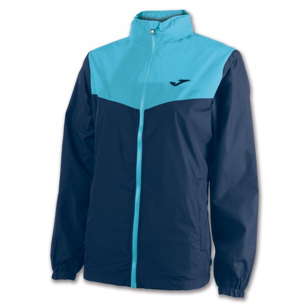 RAINJACKET VENUS NAVY-TURQUOISE