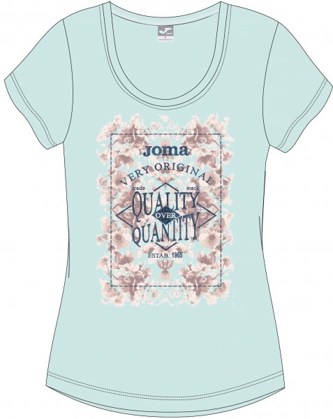 T-SHIRT LIGHT GREEN  S/S