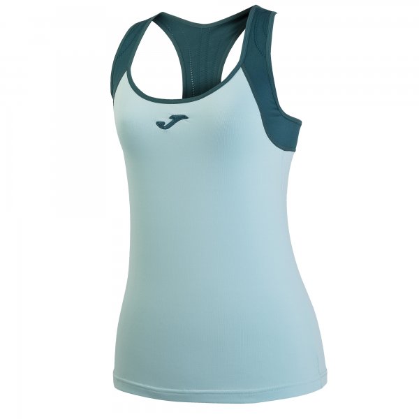 T-SHIRT GREEN SLEEVELESS