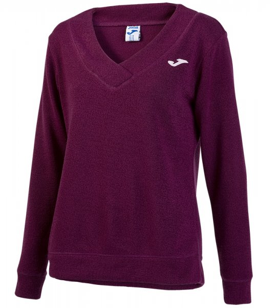 SWEATSHIRT V-NECK BURGUNDY