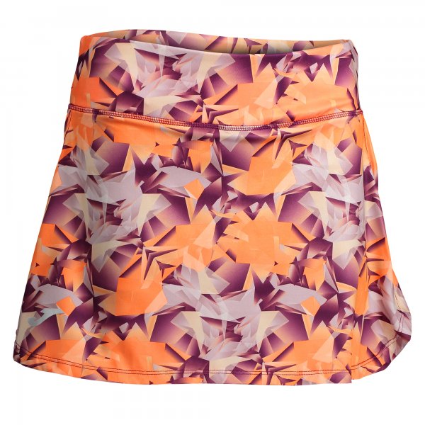 SKIRT TROPICAL WHITE-PURPLE