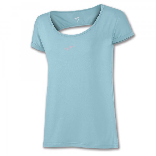 T-SHIRT TROPICAL SKYBLUE ROUNDBACK S/S