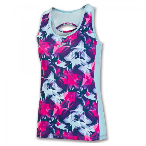 T-SHIRT RUNNING GREEN SLEEVELESS