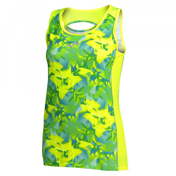 SLEEVELESS T-SHIRT TROPICAL YELLOW