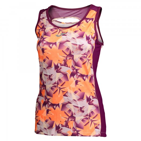 SLEEVELESS T-SHIRT TROPICAL PURPLE