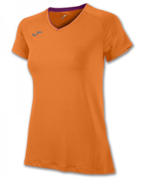 T-SHIRT RUNNING ORANGE S/S