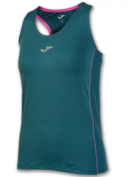 T-SHIRT TENNIS GREEN SLEEVELESS