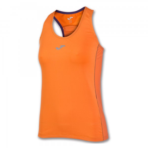 T-SHIRT TENNIS ORANGE SLEEVELESS