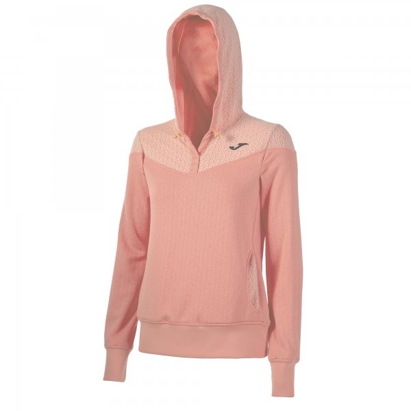 SWEATSHIRT HOODED BELLA  PEACH