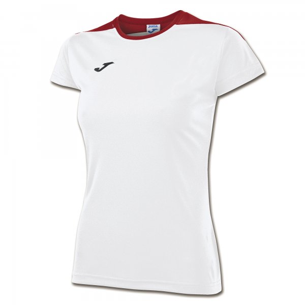 TSHIRT SPIKE WHITE-RED S/S