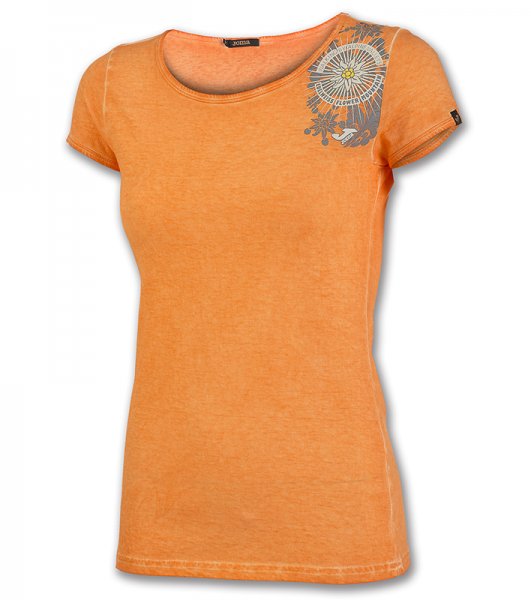 T-SHIRT TREKKING ORANGE S/S