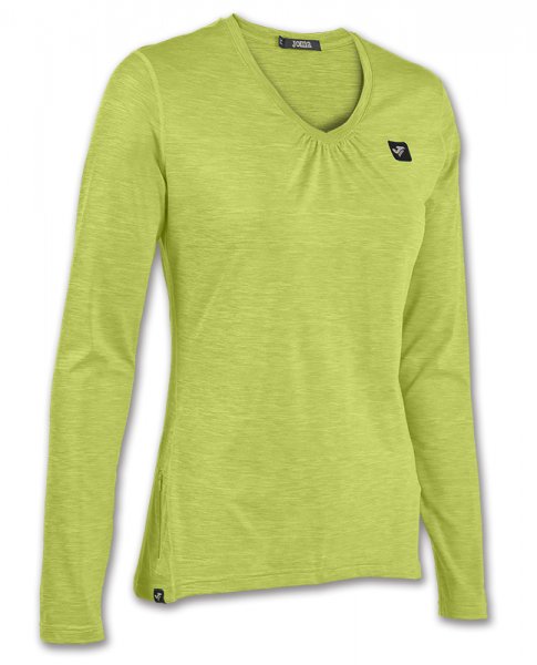 T-SHIRT TECHNICAL TREKKING GREEN L/S