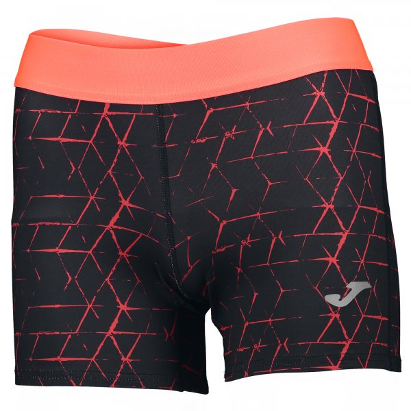 SHORT TIGHT FREE II BLACK-SALMON COLOR