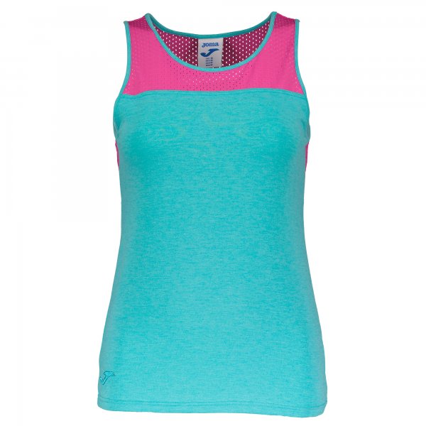 T-SHIRT TURQUOISE-PINK S/S
