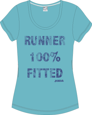 T-SHIRT GREEN (RUNNER 100%) S/S