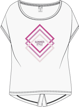 T-SHIRT WHITE (SUMMER STYLE) S/S