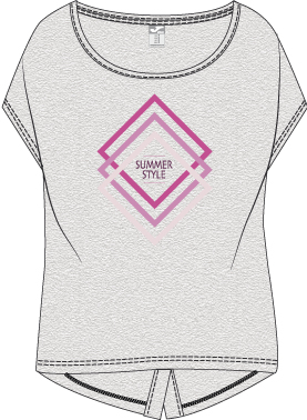 T-SHIRT MELANGE (SUMMER STYLE) S/S