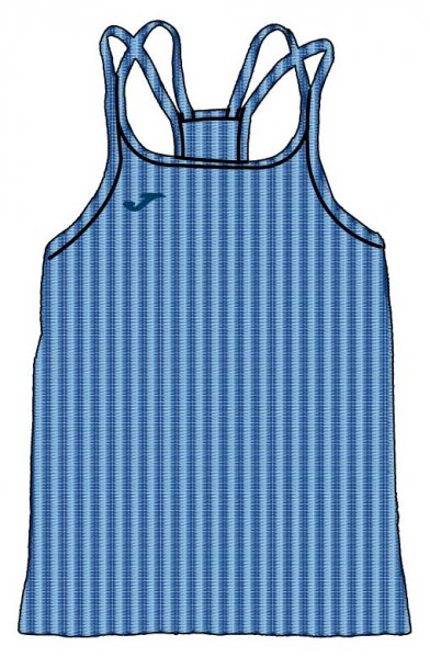 T-SHIRT BLUE SLEVELESS