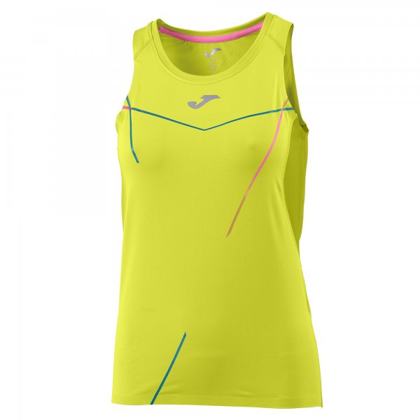 T-SHIRT OLIMPIA III YELLOW SLEEVELESS