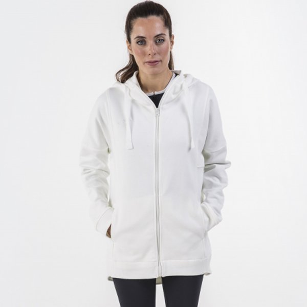 HOODED JACKET SPRING WHITE WOMAN