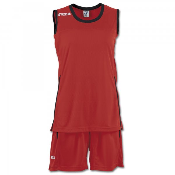 SET SPACE II WOMAN RED SLEEVELESS