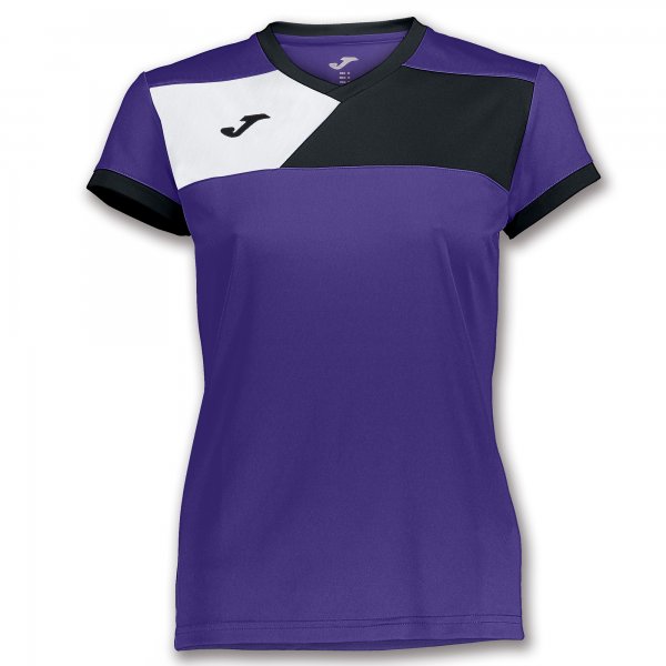 TSHIRT CREW II S/S PURPLE-BLACK WOMAN